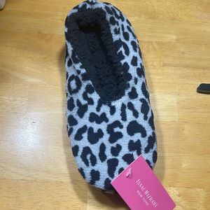 NWT Isaac Mizrahi animal print slippers